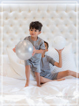 Breathable, lightweight and soft, our short-sleeve pajamas are a must-have for all children.  100% Cotton with Suedine is excellent for children who may overheat at night. A favorite amongst ages, pajamas so cute they are not just for sleeping!